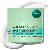 Rael Miracle Clear Barrier Cream packaging showcases a clean design for daily hydration