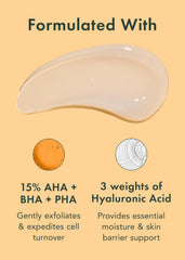 Rael Miracle Clear hyaluronic serum drops emphasize lasting hydration and glow.