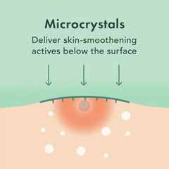 Rael patches adhered to skin demonstrating strong adhesive for early-stage blemishes.
