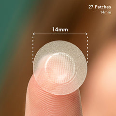 Rael Pimple Patches tea tree oil closeup highlights natural calming scent and active ingredient