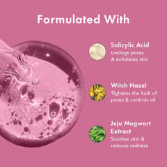 Rael sebum-clearing cotton swab removing impurities after melting sheet.