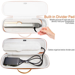 RAIACE inner soft lining cushions the case contents for sensitive devices.
