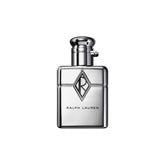 Ralph's Club New York bottle with chrome finish captures nightlife energy.