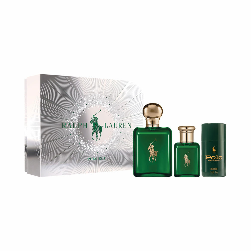 Ralph Lauren Polo EDT full-size bottle showcasing classic woody spicy fragrance for daily wear