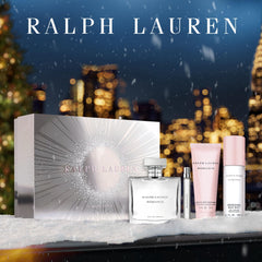 Ralph Lauren Romance body lotion adds moisture while supporting layered fragrance.