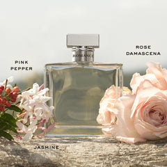 Ralph Lauren Romance bottle cap closeup highlighting premium finish and luxury feel.