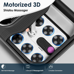 Ranjova foot spa heat controls displaying precise temperature adjustment