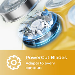 Rategist 3-in-1 attachment interchangeable heads enable beard, nose, and sideburn grooming
