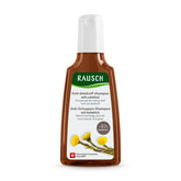 RAUSCH Coltsfoot anti-dandruff shampoo bottle reduces visible flakes gently.