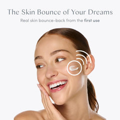 Texture swirl shows lightweight, makeup-ready finish on Ravie Beauty cream.