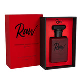 RawChemistry Raw Pheromone Cologne bottle close-up for confident nights.