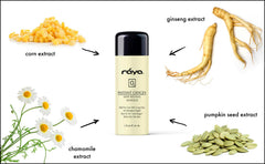 Raya Instant Oxygen Skin Revival Masque application on face shows quick revitalization after long days
