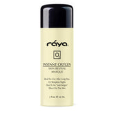 Raya Instant Oxygen Skin Revival Masque packaging signals premium, ethical skincare for glow