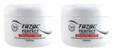 Razac Perfect For Perms Finish Creme 8oz 2-pack packaging for salon and home use.