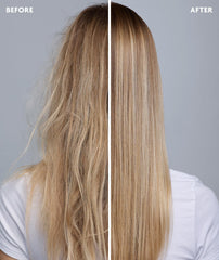 R+Co Candy Stripe ingredients graphic — matcha-tea and berry extracts nourish hair.