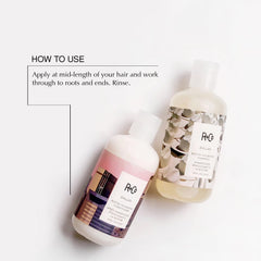 R+Co Dallas Biotin Thickening Conditioner bottle highlights lightweight hydration and lasting fullness.