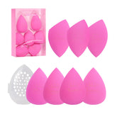 Real Perfection makeup sponge set pink with two shapes for seamless foundation blending.