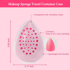 Real Perfection latex-free sponges provide gentle skin contact during makeup.
