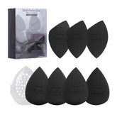 Real Perfection makeup sponge set with travel case front view for on-the-go blending.