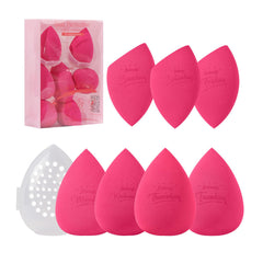 Real Perfection makeup sponge set with two shapes for precise blending on the go.