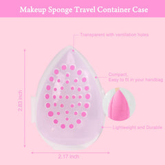 Real Perfection two-shapes sponge set provides versatile blending for foundation and concealer.