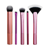 Real Techniques Artist Essentials Set 217 foundation brush for precise liquid makeup application