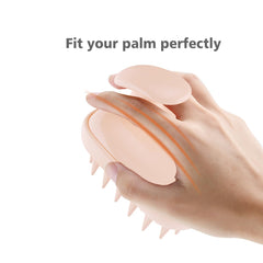 Rebex 2-in-1 design with groove grip for comfortable, slip-free washing