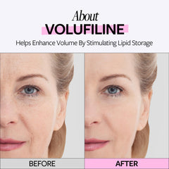RE:CIPE Volufiline ampoule liquid close-up shows smooth, lightweight texture