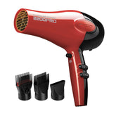 Red by Kiss Tourmaline Ceramic 2200 PRO dryer in hand for fast, frizz-free styling
