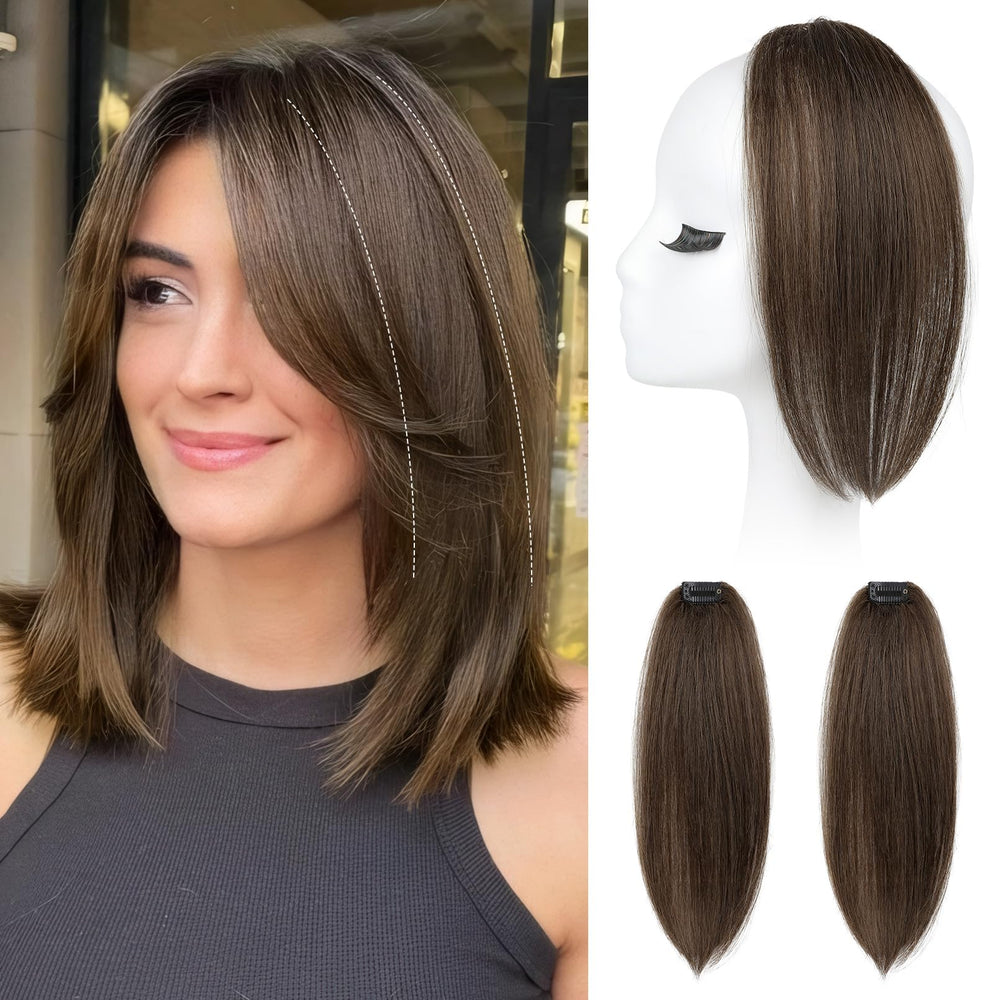 REECHO Clip-In Volumizer 12in crown placement for natural lift.