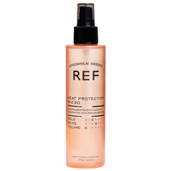 REF 230 Heat Protection Spray close-up showing protective shield and light hold