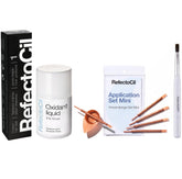 RefectoCil Black No.1 cream dye applied for an intense, natural-looking black color.