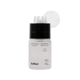 Refilled Booster Plus Moisture built-in massager promotes scalp circulation.