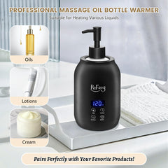 ReFzeg oil warmer digital display highlights precise temperature control for consistent sessions.