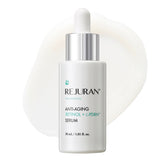 REJURAN Advanced Anti-Aging Serum bottle front view for firmer, smoother skin.