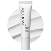 REJURAN Moisture Cream tube close-up highlighting smooth formula for sensitive skin