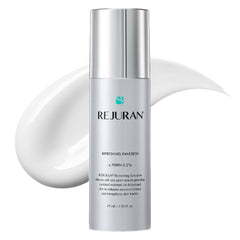 REJURAN Refreshing Emulsion bottle shown for deep hydration and radiant skin