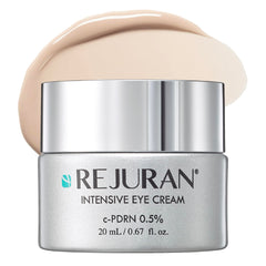 REJURAN Intensive Eye Cream bottle with cpdrn for targeted anti-aging care around the eyes.