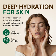 RejuveNaturals Vitamin E Oil ingredients blend with organic oils for silky, smooth application.