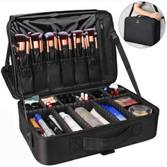 Relavel brush slots keep makeup brushes neatly separated and protected