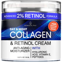 REMEDIAL PURITY AESTHETICS EXPERIENCE collagen face cream bottle front promotes daily hydration.