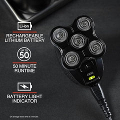 Remington Balder Pro XR7000 waterproof design for wet or dry use.