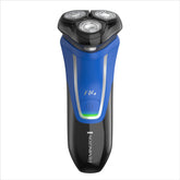 Remington R4000 rotary shaver head closeup showing contour capability for precise contouring