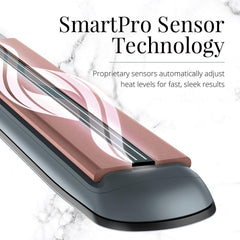 Remington S8598 SmartPRO 1-inch ceramic floating plates glide smoothly.