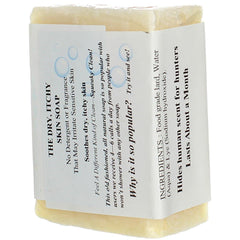 Remwood Grandma's unscented 6oz bar ideal for daily face and body cleansing.