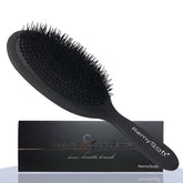 RemySoft Beauty & Opulence brush closeup shows bristles for gentle detangling and shine.