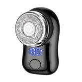 Reodolop Mini Electric Shaver with travel case for on-the-go grooming.
