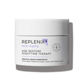 Replenix Age Restore Nighttime Therapy jar front for deep overnight hydration