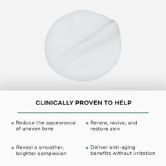 Replenix Glycolic Acid 10% pads sheet close-up shows texture for gentle exfoliation