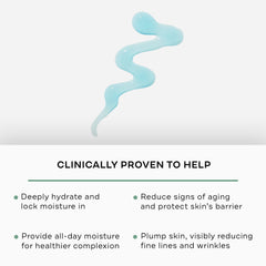 Replenix Pure Hydration Serum on background with glow to suggest even-toned skin.